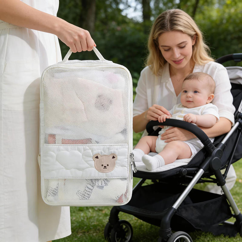 Diaper Caddy Organizer - Tragbare Baby-Wickeltasche Wasserdichter Organizer für Babyartikel