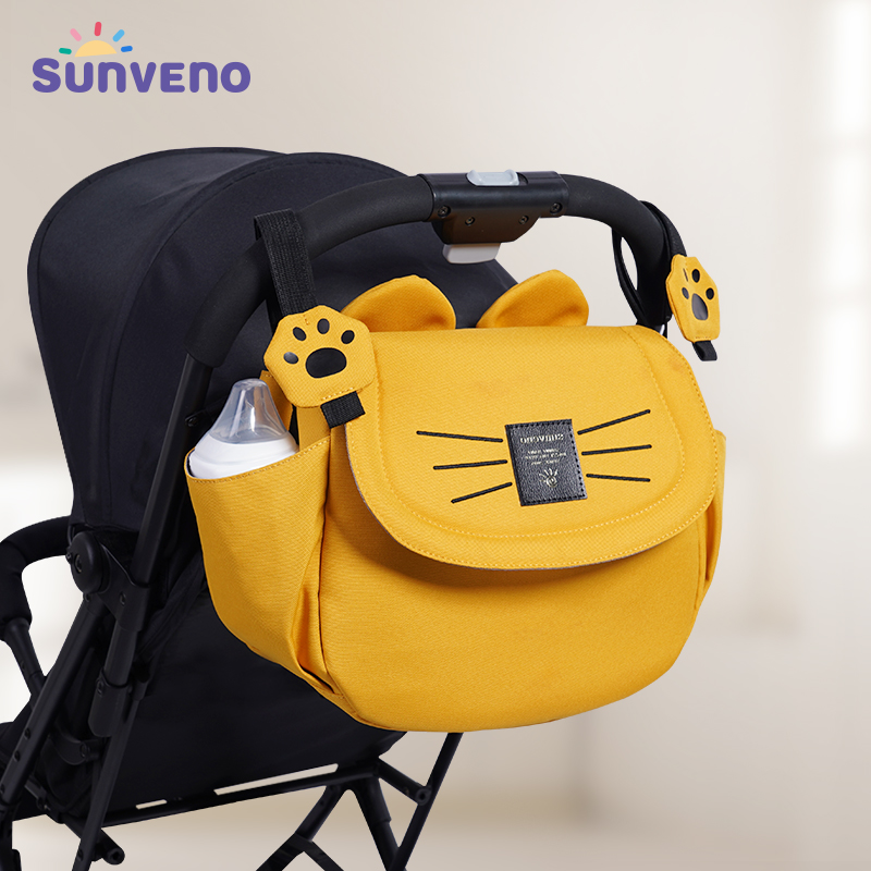Diaper Caddy Organizer - Sunveno Katze Windel Tasche Große Kapazität