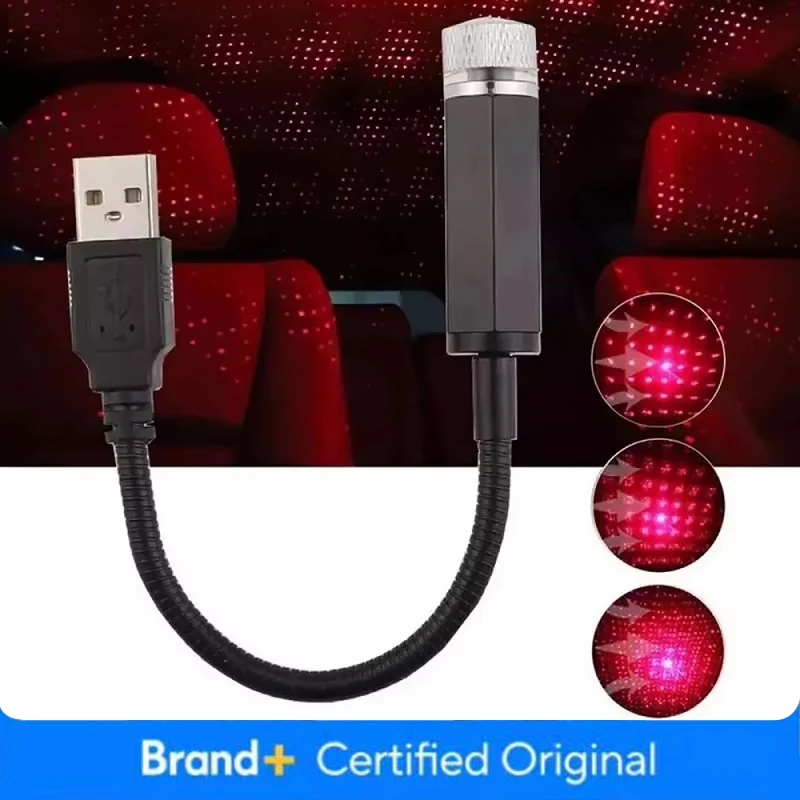 Night Light Projector Stars - Romantische LED Auto Dach Stern Nachtlicht