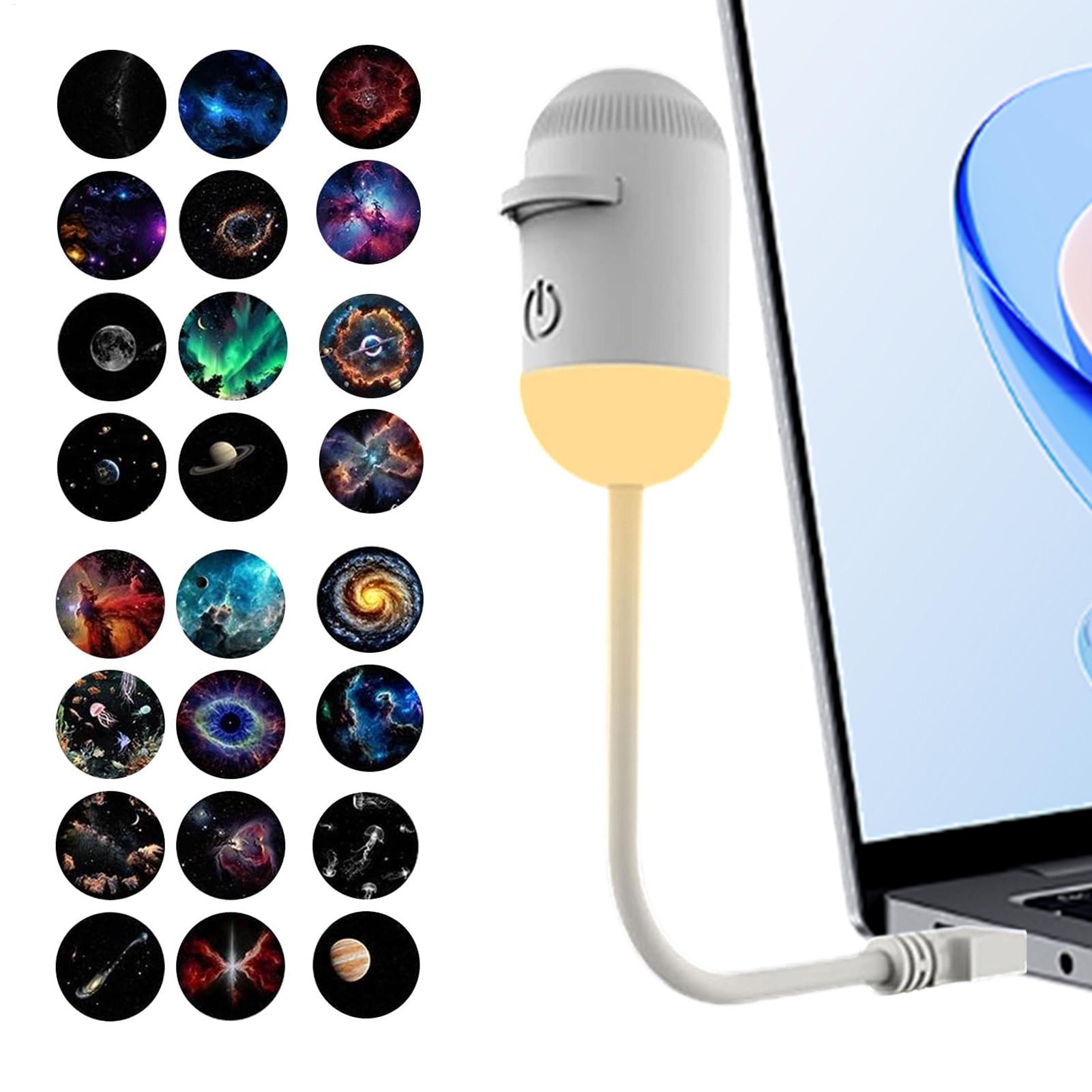 Night Light Projector Stars - Auto-Innenraumbeleuchtung Dach-Sternenlicht USB LED Sternenhimmel-Projektor Dekoration