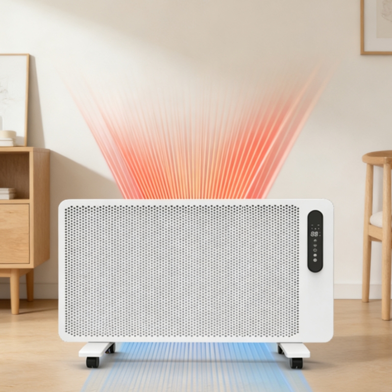 Baby Nursery Baby - Leiser, strahlungsaktiver Graphen-Elektroheizer mit Quarzelementen und