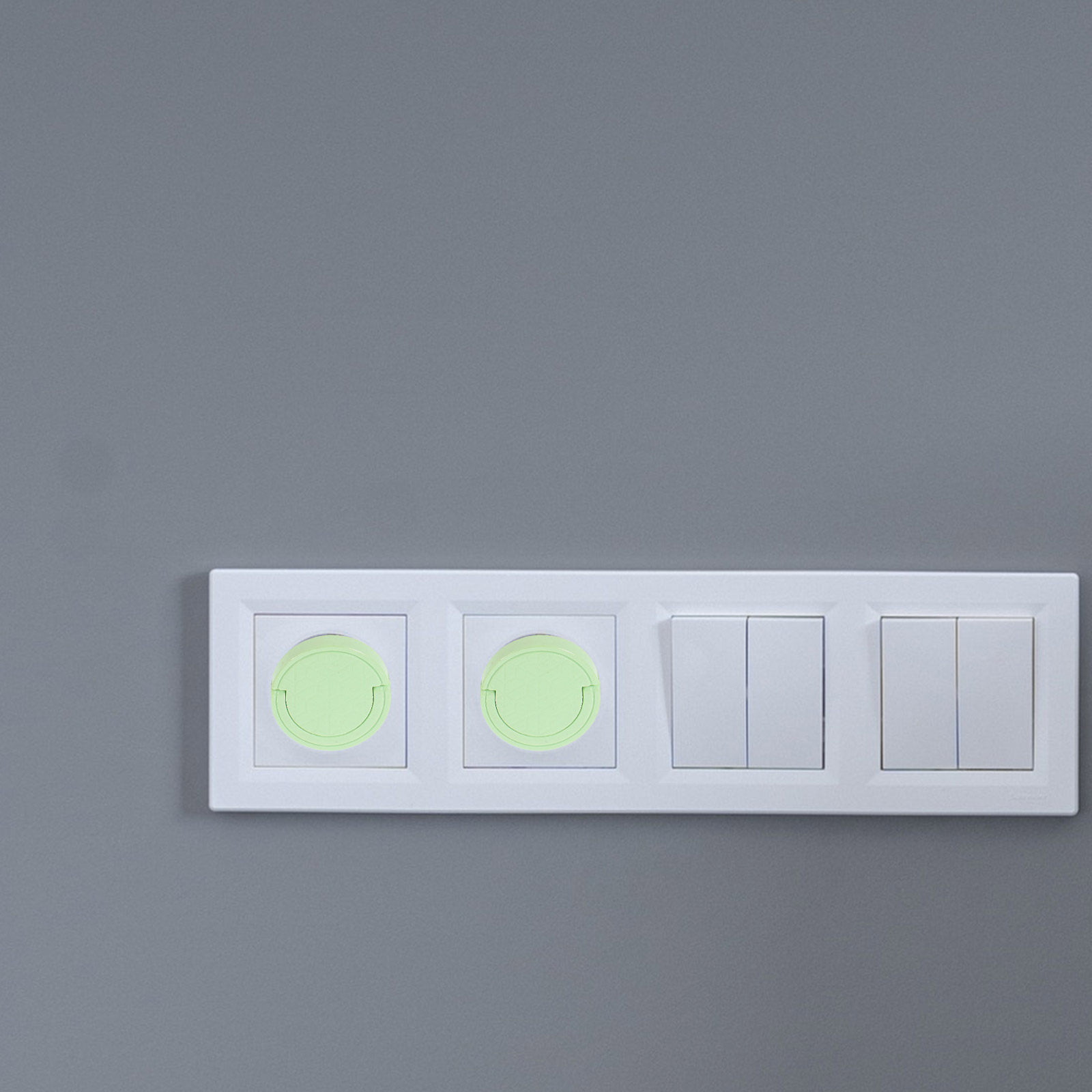 Outlet Cover Childproof - 8 Stück Kindersicherheits-Steckdosenabdeckungen aus ABS, Elektrischer