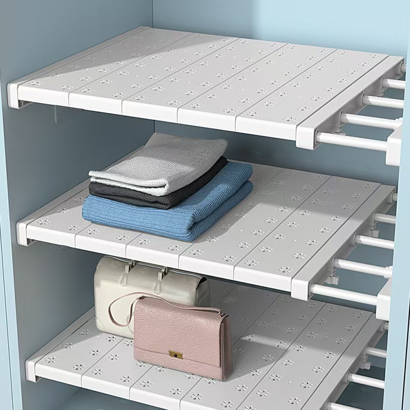 Drawer Dresser White - Weißer Ausziehbarer Trennwand-Organizer Ohne Bohren für