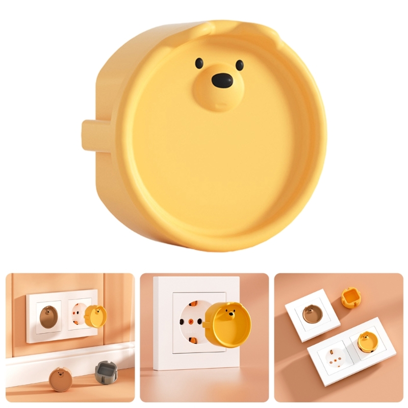 Outlet Cover Childproof - Kindersichere Steckdose-Schutzkappen, Silikon, staubdicht, für Kleinkinder,