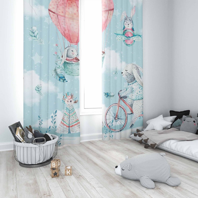 Little Bunny Kinderzimmer Vorh – Baby Nursery Blackout Curtains Bewertung und Preis