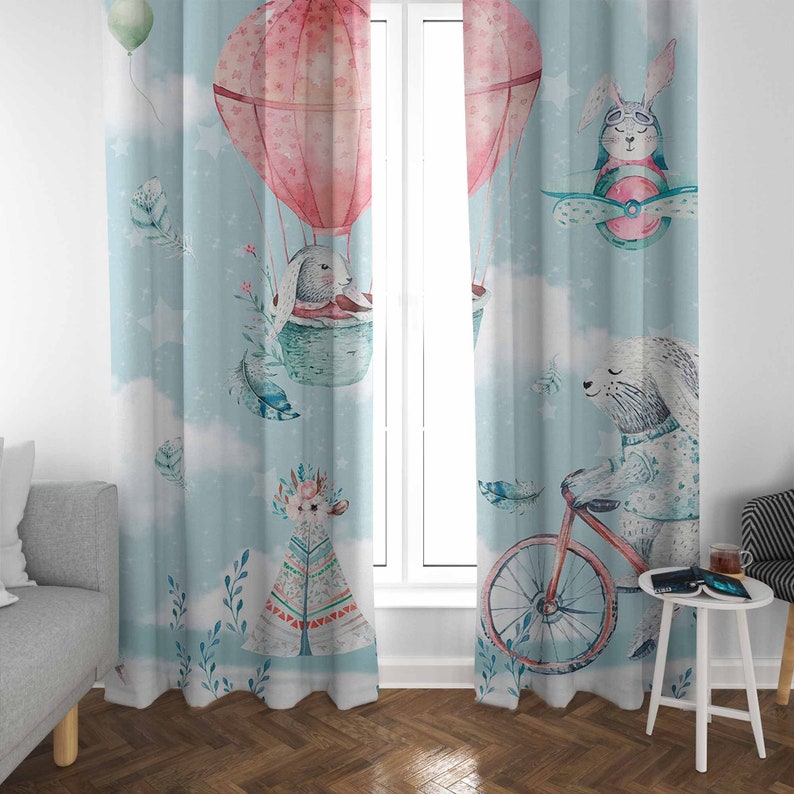 Little Bunny Kinderzimmer Vorh – Baby Nursery Blackout Curtains Bewertung und Preis