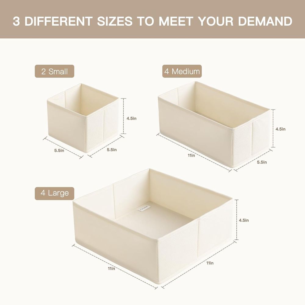 10er-Pack Schubladenorganizer  – Baby Nursery Closet Organization Bewertung und Preis