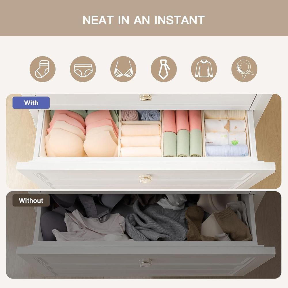 10er-Pack Schubladenorganizer  – Baby Nursery Closet Organization Bewertung und Preis