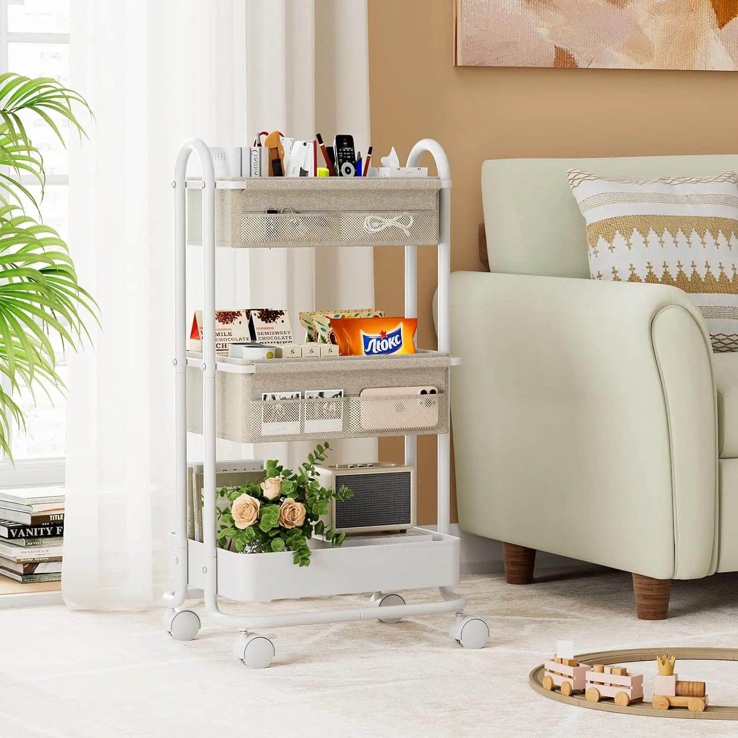 Baby-Windel-Organizer, 3-stufi – Diaper Caddy Organizer Bewertung und Preis