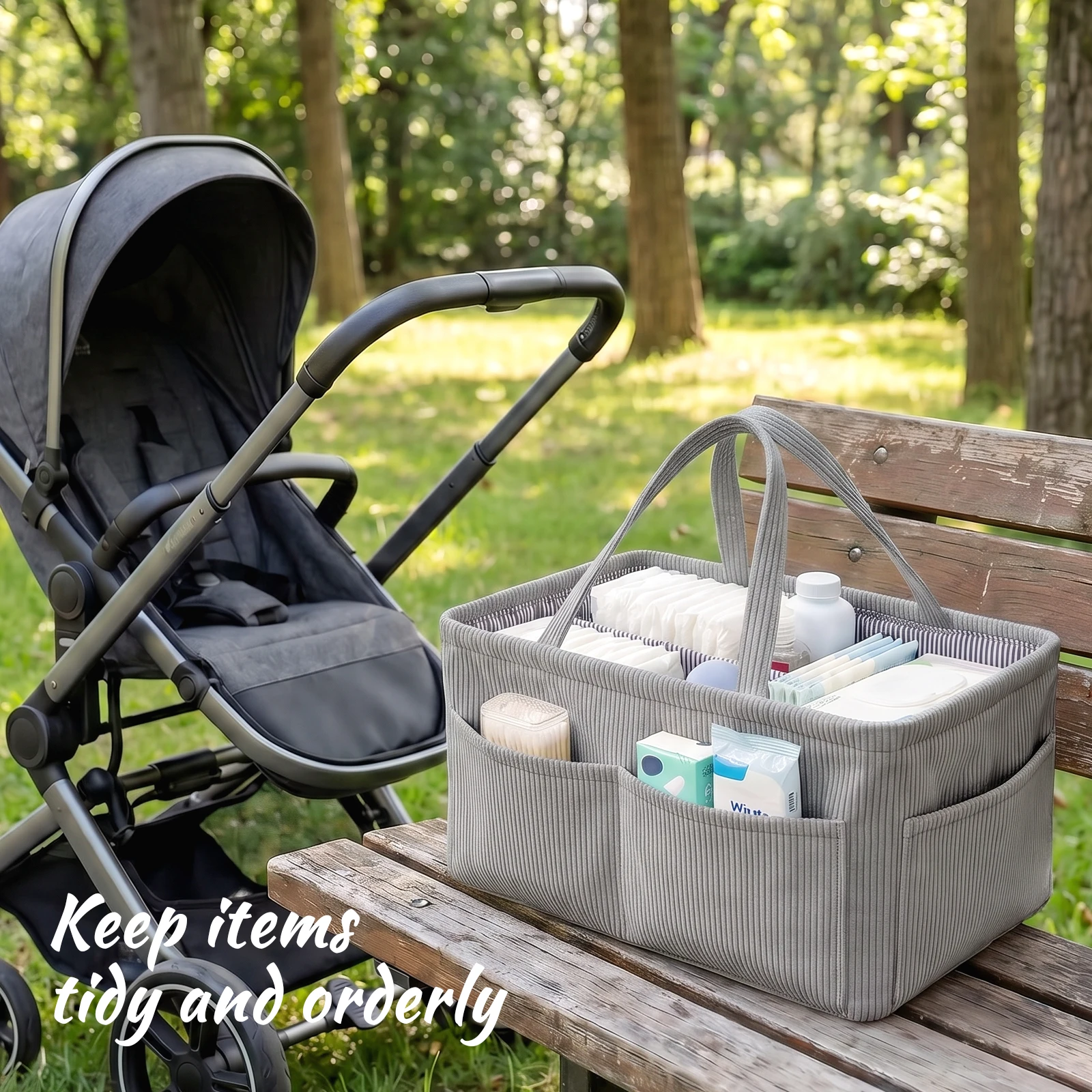 Baby-Windel-Organizer, faltbar – Diaper Caddy Organizer Bewertung und Preis