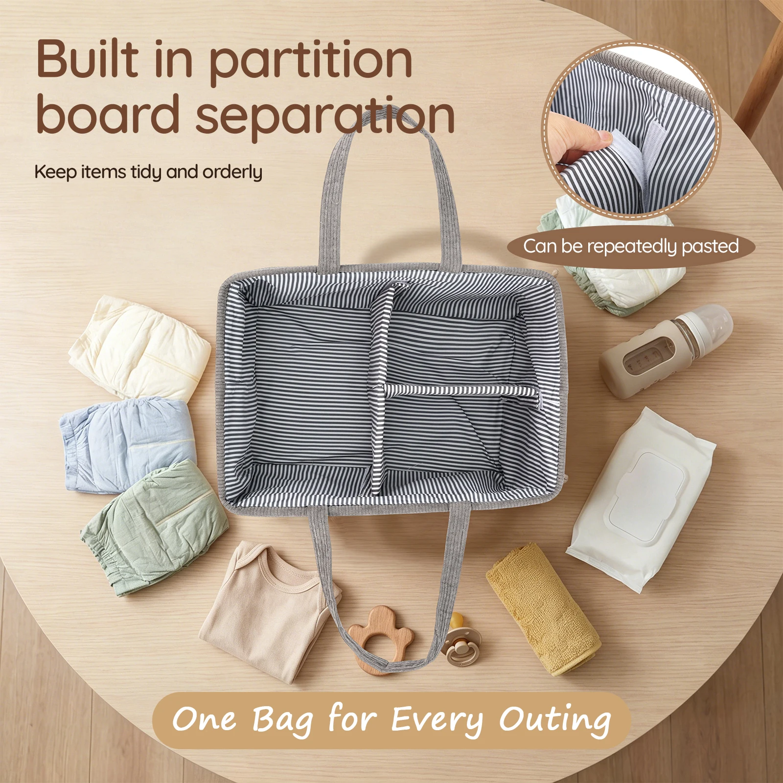 Baby-Windel-Organizer, faltbar – Diaper Caddy Organizer Bewertung und Preis