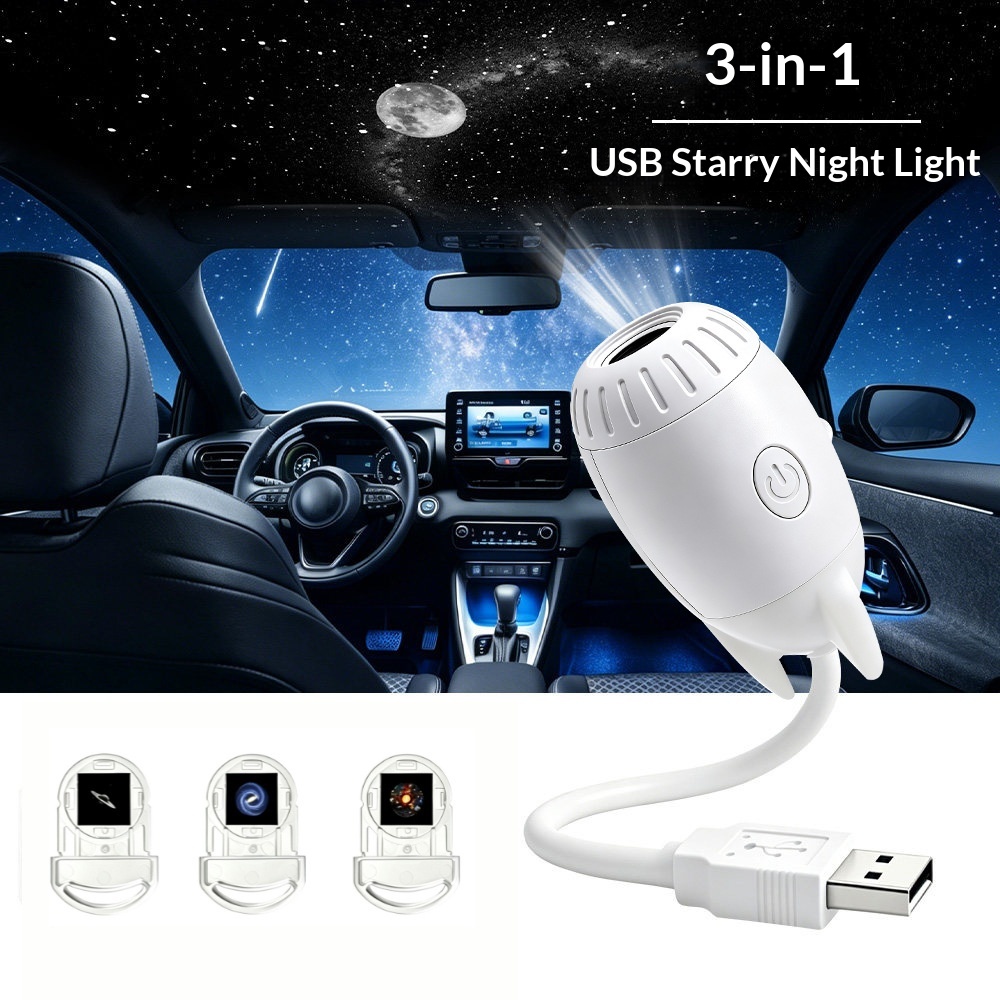 Sternenlicht USB Mini-Projekto – Night Light Projector Stars Bewertung und Preis