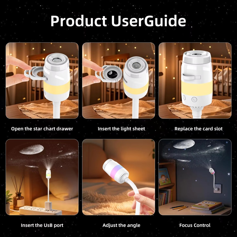 Neuer Galaxy-Projektor Nachtli – Night Light Projector Stars Bewertung und Preis