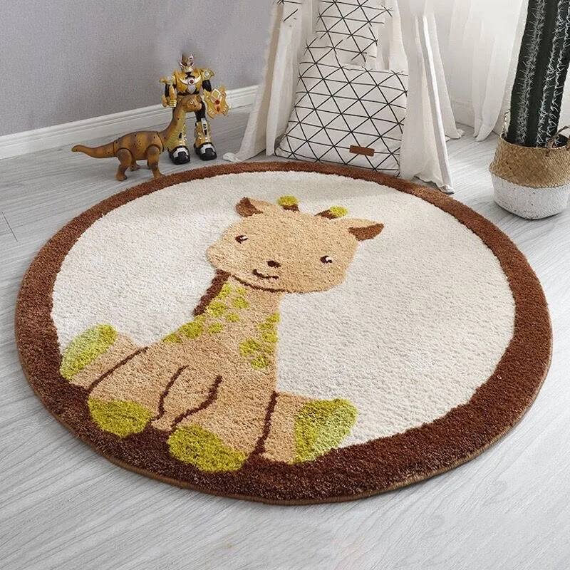 VIKAMA Cartoon Runde Imitation – Baby Nursery Rug Bewertung und Preis