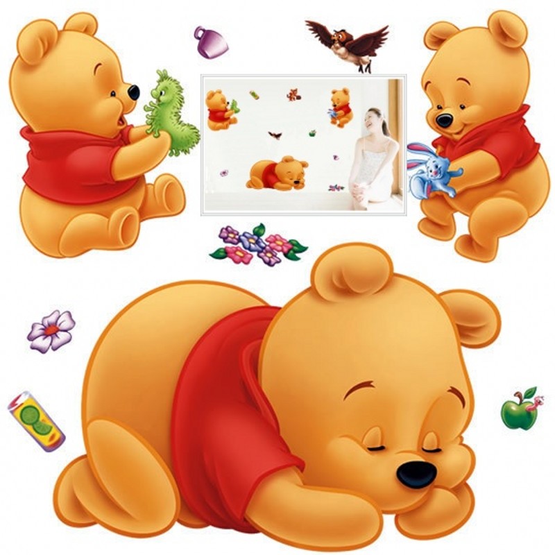3D Winnie The Pooh Wandaufkleb – Baby Nursery Winnie The Pooh Bewertung und Preis