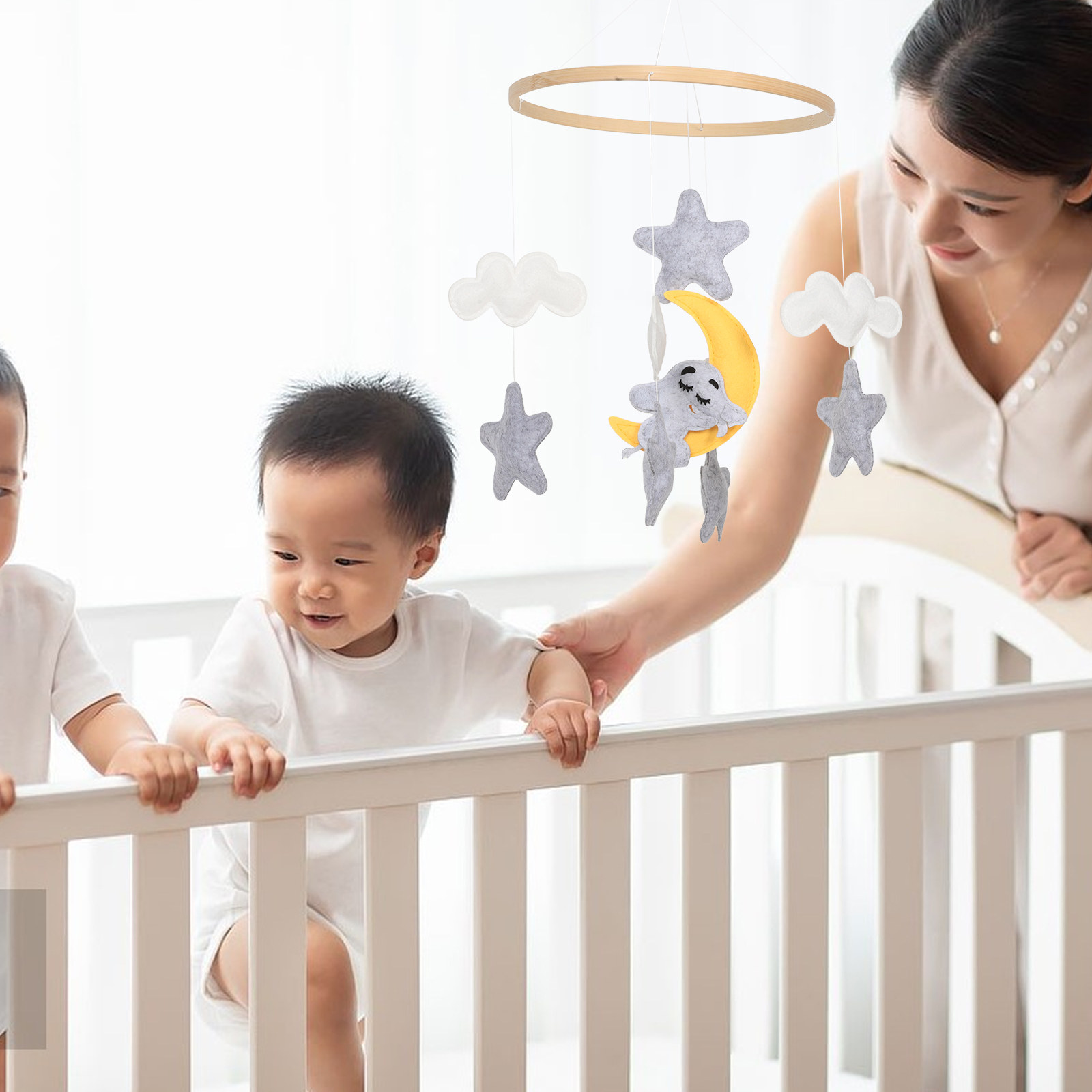 Filz-Tier-Mobile für Babybett  – Baby Nursery Boy Bewertung und Preis