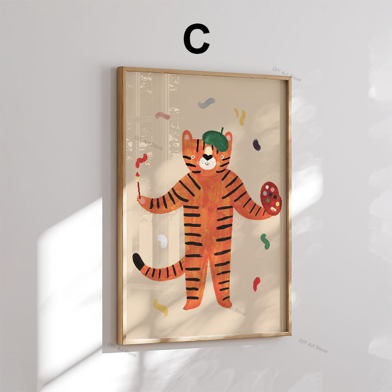 Lustige Cartoon-Tier Kinderzim – Baby Nursery Design Bewertung und Preis