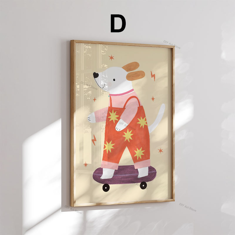 Lustige Cartoon-Tier Kinderzim – Baby Nursery Design Bewertung und Preis