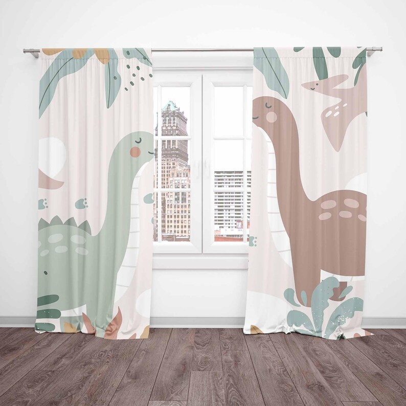 Dinosaurier Kinderzimmer Vorhä – Baby Nursery Blackout Curtains Bewertung und Preis