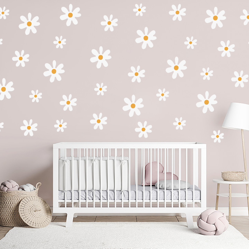 Boho Gänseblümchen Blumen Wand – Baby Nursery Diy Bewertung und Preis