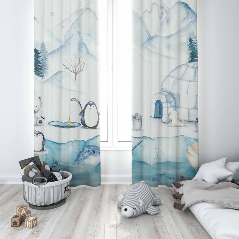 Arktische Tiere Kinderzimmer V – Baby Nursery Blackout Curtains Bewertung und Preis