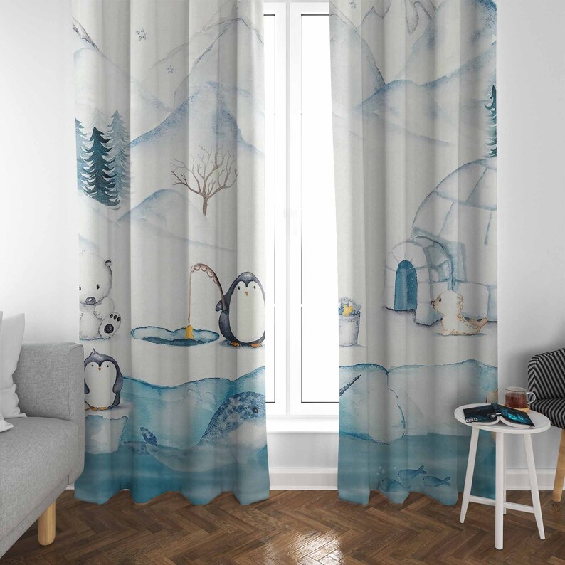 Arktische Tiere Kinderzimmer V – Baby Nursery Blackout Curtains Bewertung und Preis