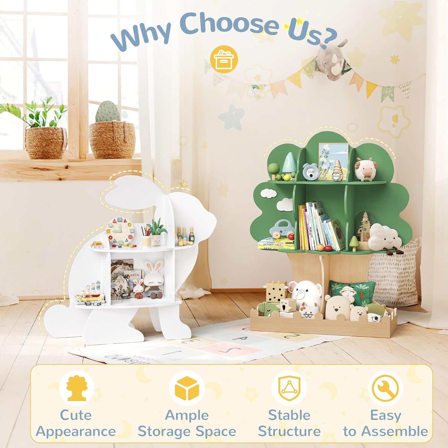 Kleinkind-Baumregal Baby Monte – Baby Nursery Bookshelf Bewertung und Preis