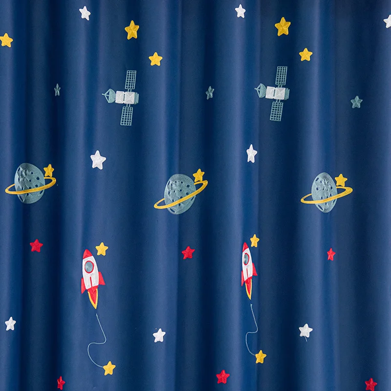 Marineblaue Verdunkelungsvorhä – Baby Nursery Blackout Curtains Bewertung und Preis