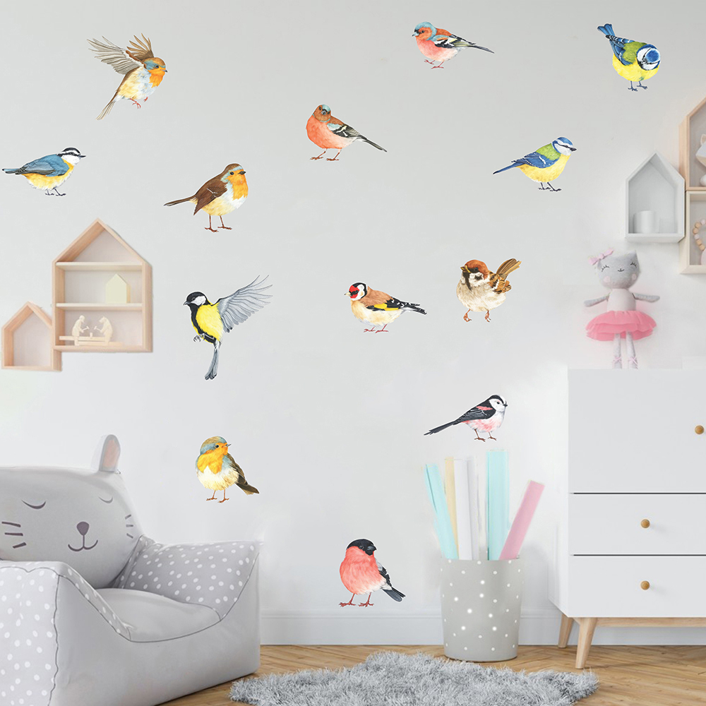 13 Stück kleine Vögel Wandaufk – Baby Nursery Design Bewertung und Preis
