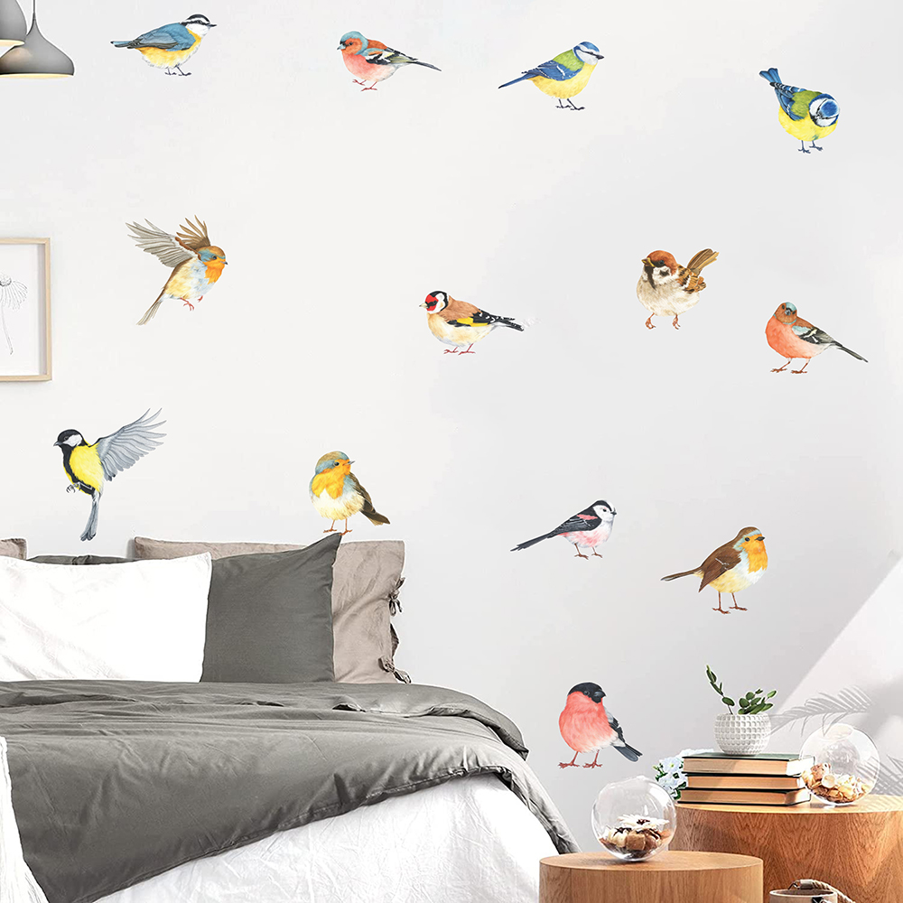 13 Stück kleine Vögel Wandaufk – Baby Nursery Design Bewertung und Preis