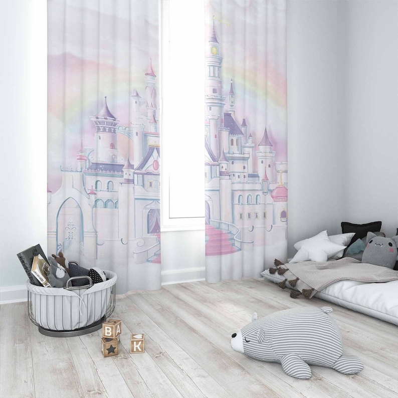 Prinzessin Schloss Kinderzimme – Baby Nursery Blackout Curtains Bewertung und Preis