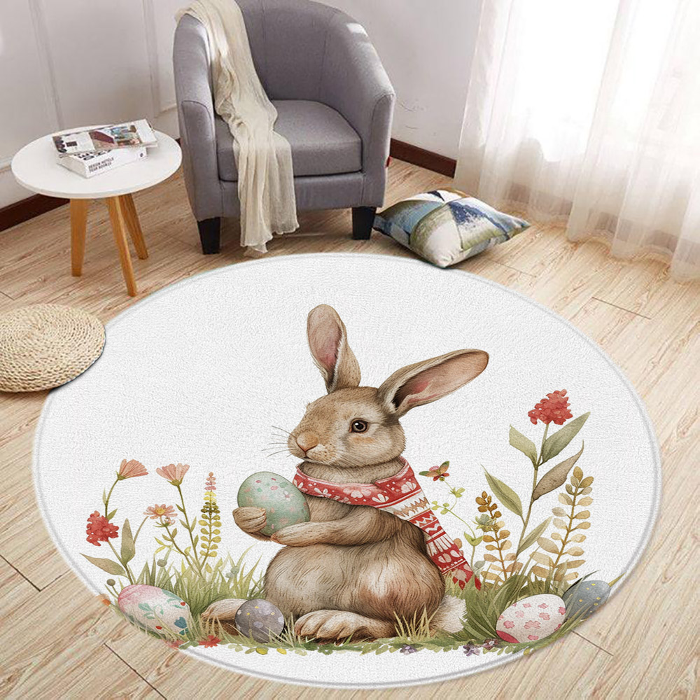 Cartoon Löwe Liebe Bär runden  – Baby Nursery Rug Bewertung und Preis
