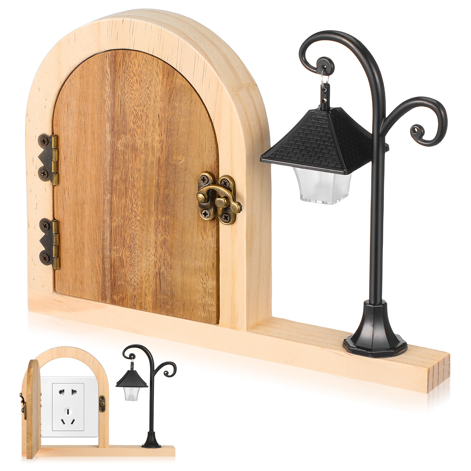 Holz-Feentür Steckdosenabdecku – Outlet Cover Childproof Bewertung und Preis