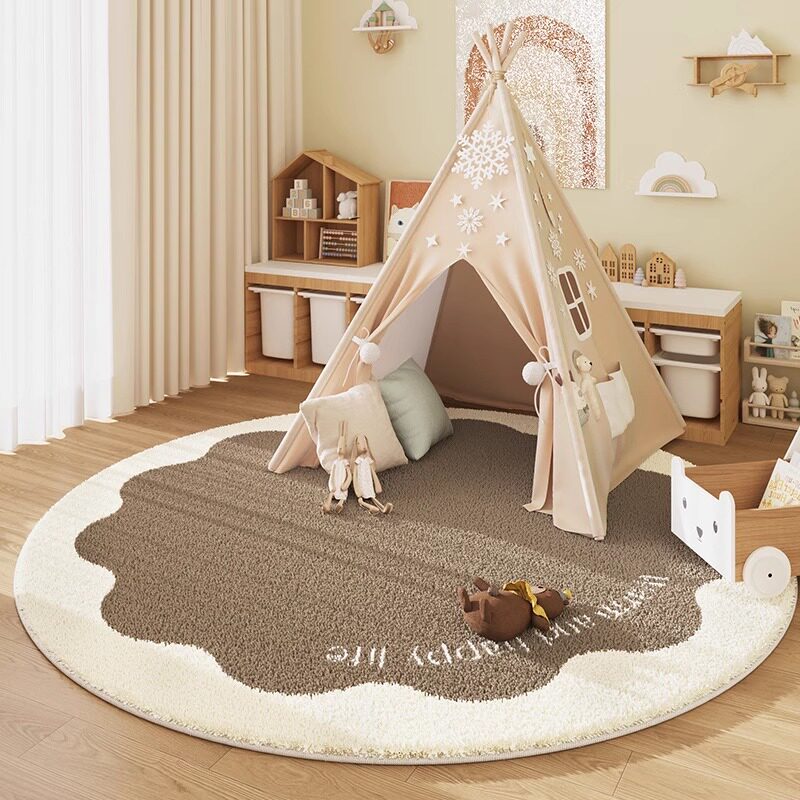 VIKAMA Kaschmir-ähnlicher rund – Baby Nursery Rug Bewertung und Preis