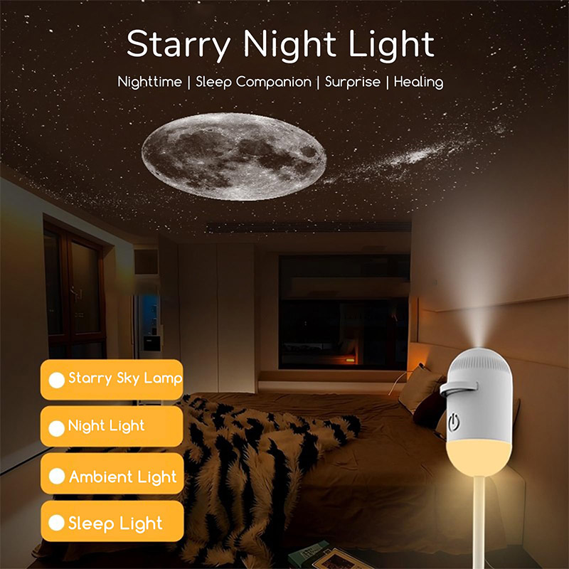 2-in-1 Mini-Galaxie-Sternproje – Night Light Projector Stars Bewertung und Preis