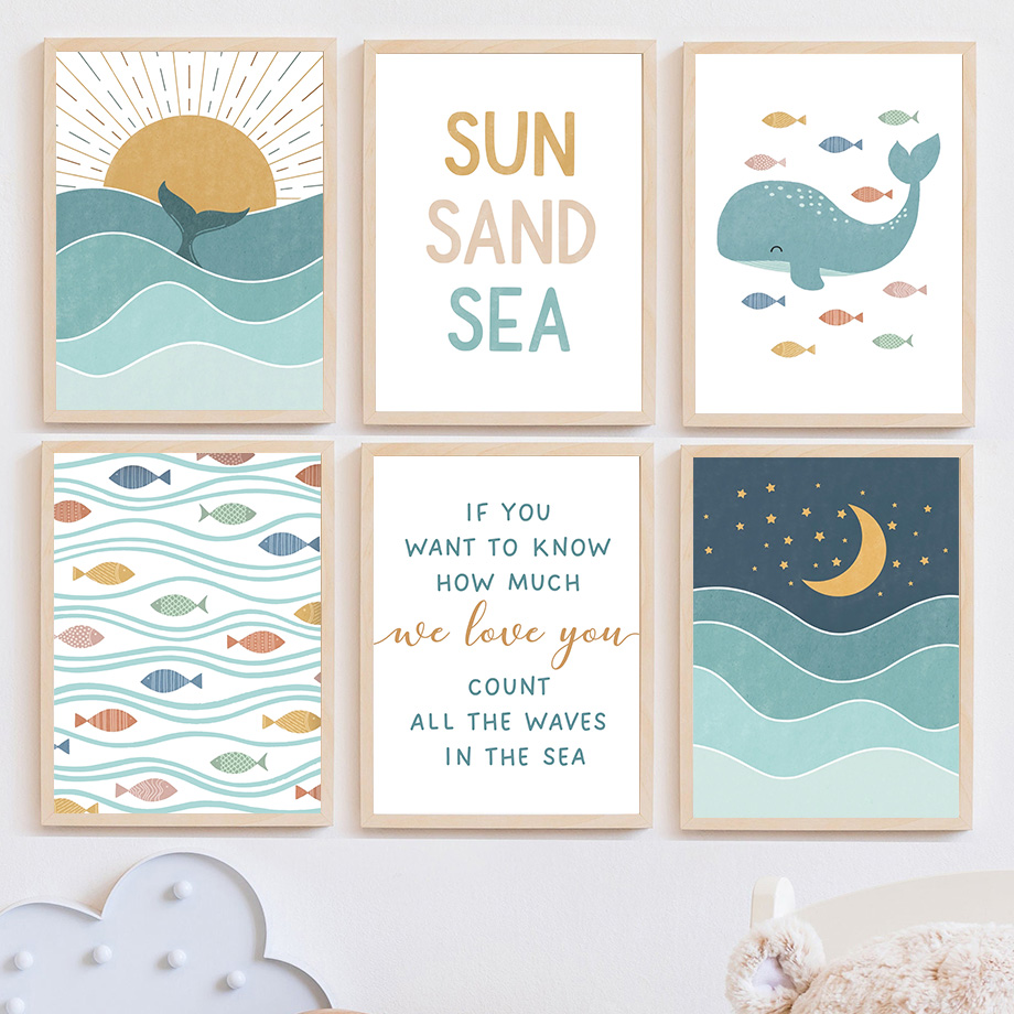 1 Stück rahmenlose Leinwandbil – Baby Nursery Quotes Bewertung und Preis