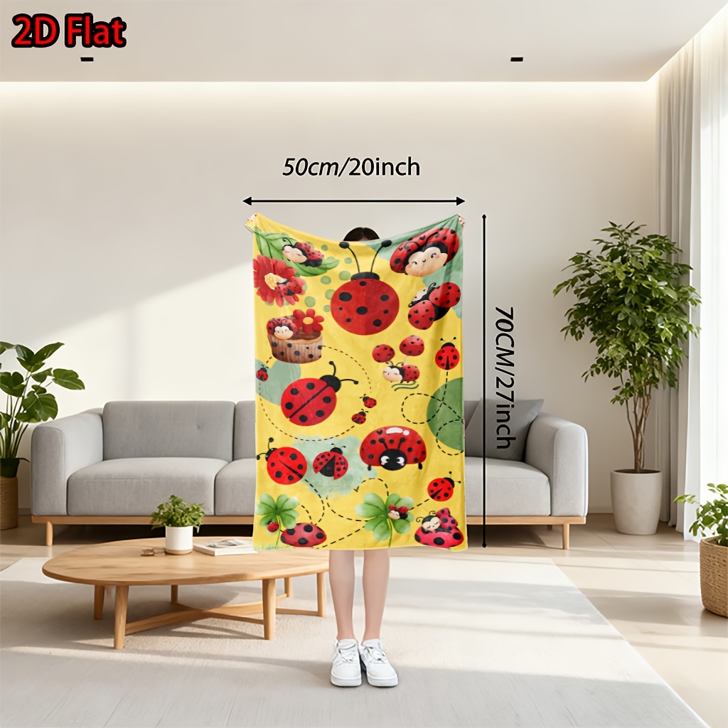 Super süße Marienkäfer-Decke f – Baby Nursery Yellow Bewertung und Preis