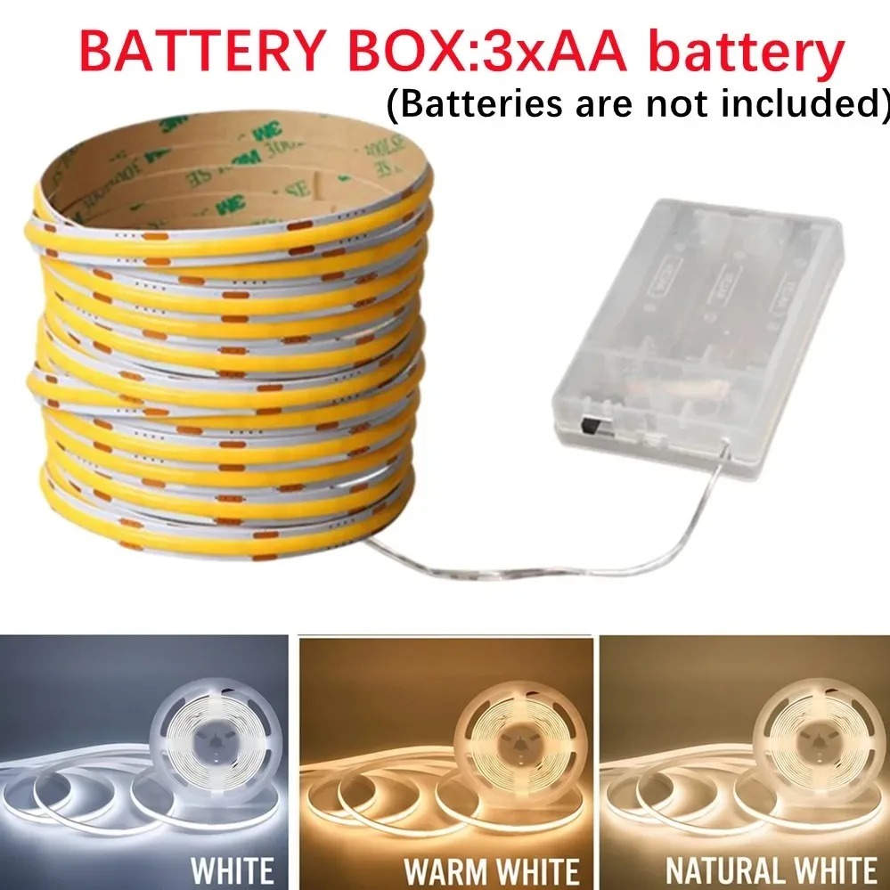 3AA Batteriebetriebener 5V COB – Drawer Dresser White Bewertung und Preis