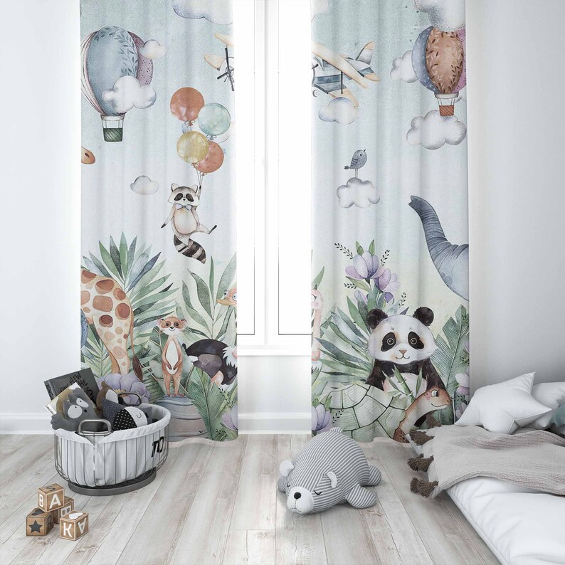 Safari Tier Party Kinderzimmer – Baby Nursery Blackout Curtains Bewertung und Preis