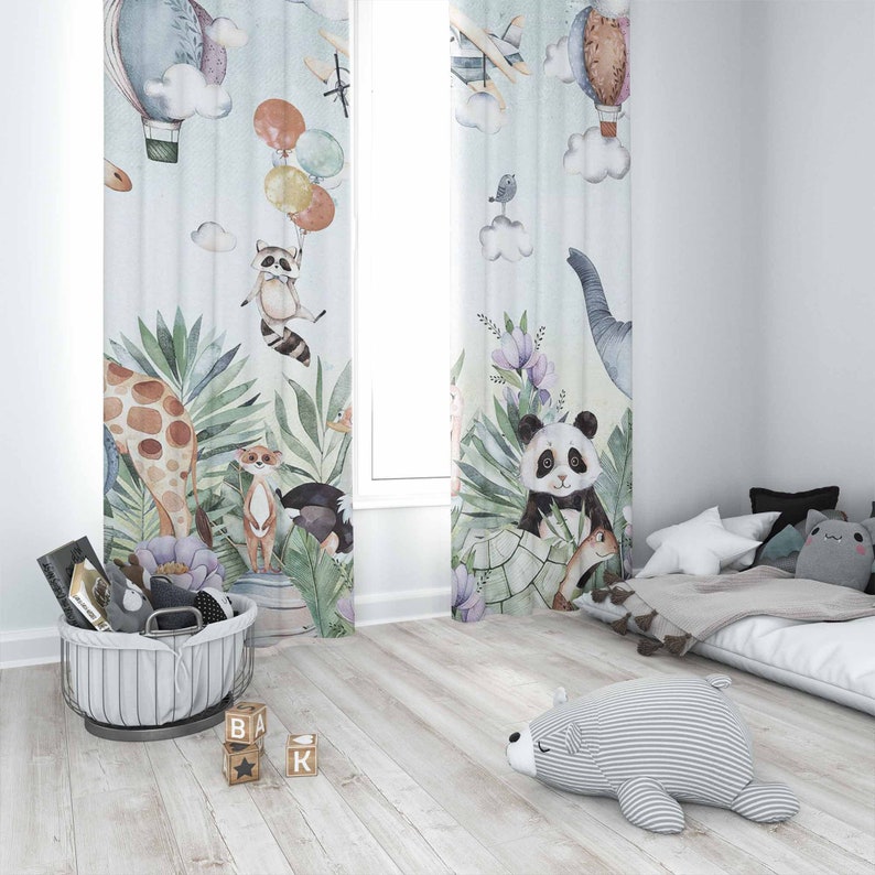 Safari Tier Party Kinderzimmer – Baby Nursery Blackout Curtains Bewertung und Preis