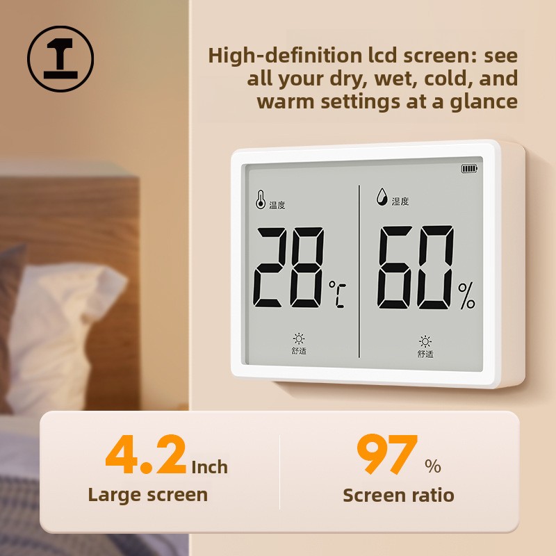 JZD Digitales Wandthermometer- – Baby Nursery Temperature Bewertung und Preis